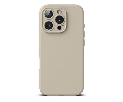 Etui do telefonów Ringke Silicone Magnetic Magsafe do iPhone 16 Pro Max Stone 8809961789663